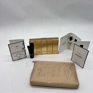 Chanel SUBLIMAGE Travel 8 Pieces Bundle  with SUBLIMAGE Pouch 6.5”x4.5”